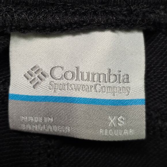 Columbia Jogger Sweatpants Men’s XS Regular Black Drawstring RN 69724 - Picture 2 of 7